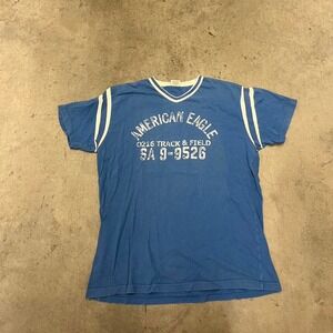 Vintage 90s single stitched American eagle tee shirt‎
